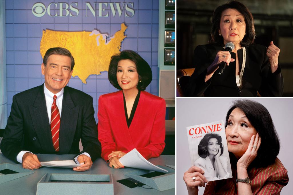 Connie Chung slams former CBS co-host Dan Rather's 'bias against women' in everyone's memoir.